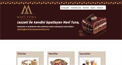 Desktop Screenshot of mavitunapastaneleri.com